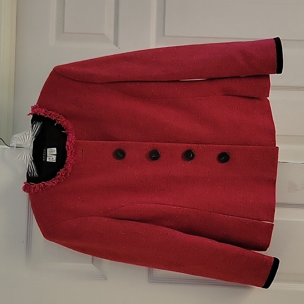 AKRIS WOOL jacket size US 6